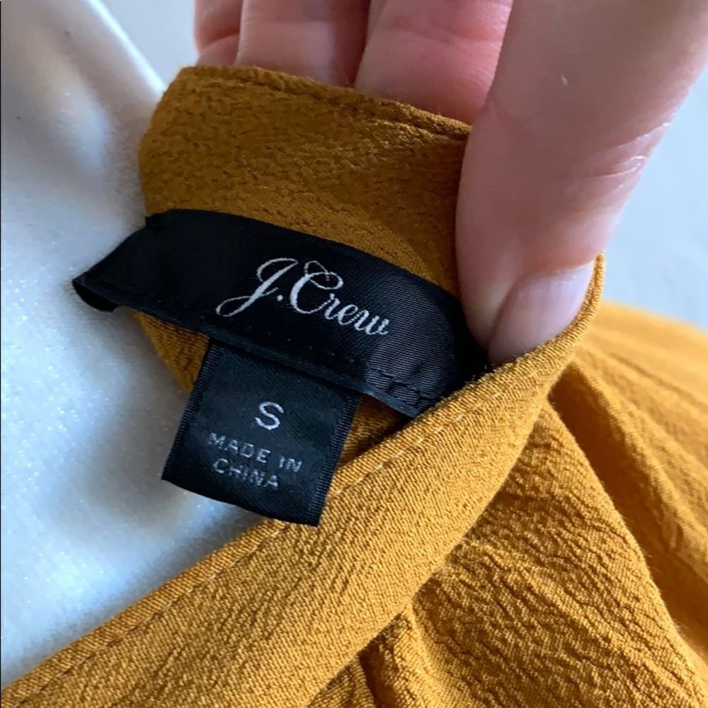 J. Crew Button Popover Top - Picture 5 of 9